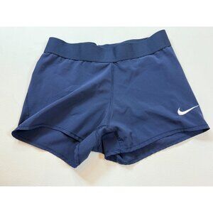 Nike Dri-FIT S Shorts navy Blue Stretchy Sportswear (bin HH127)
